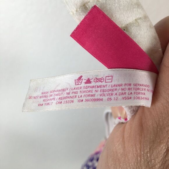 Pink Victoria’s Secret heartbreaker! plunge push-up bra 34B - Picture 6 of 8